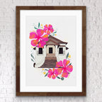 Hibiscus Villa | Wall Art