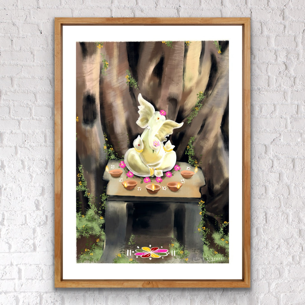 The Forest Deity | Wall Art
