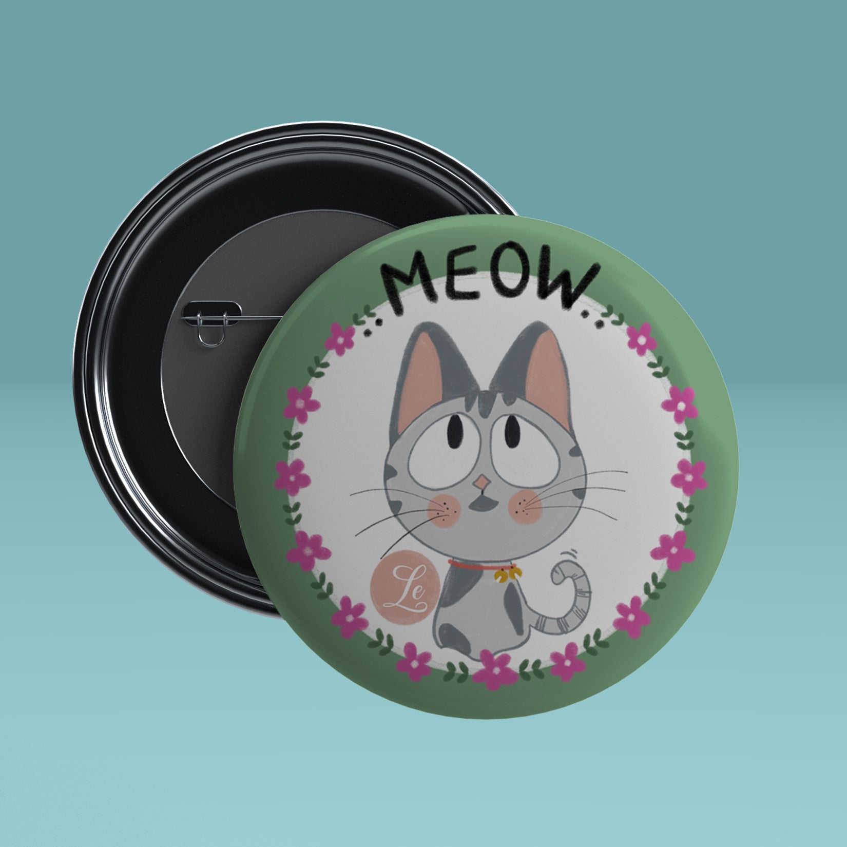 Meow | Magnet Badge