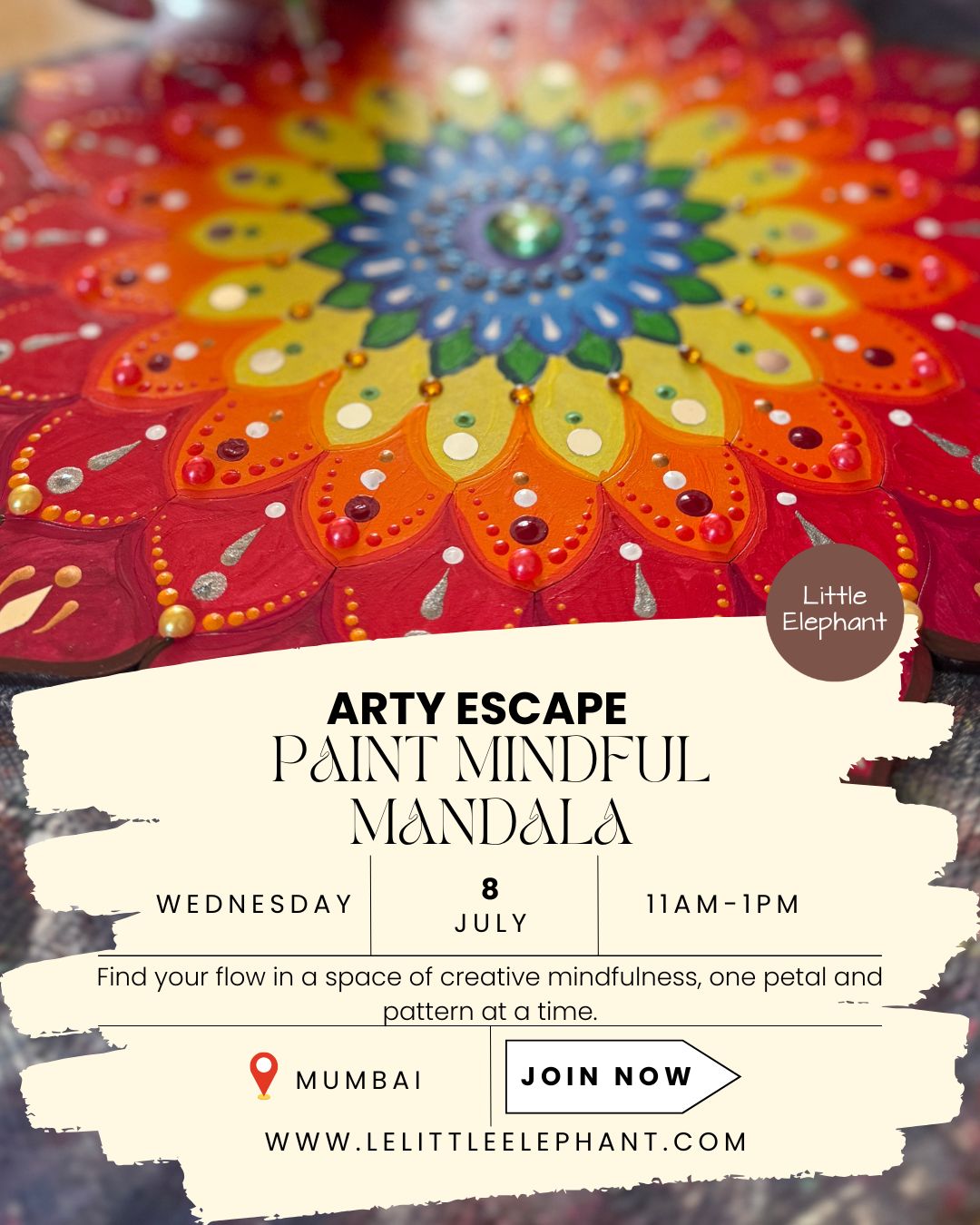 Paint Mindful Mandala Workshop