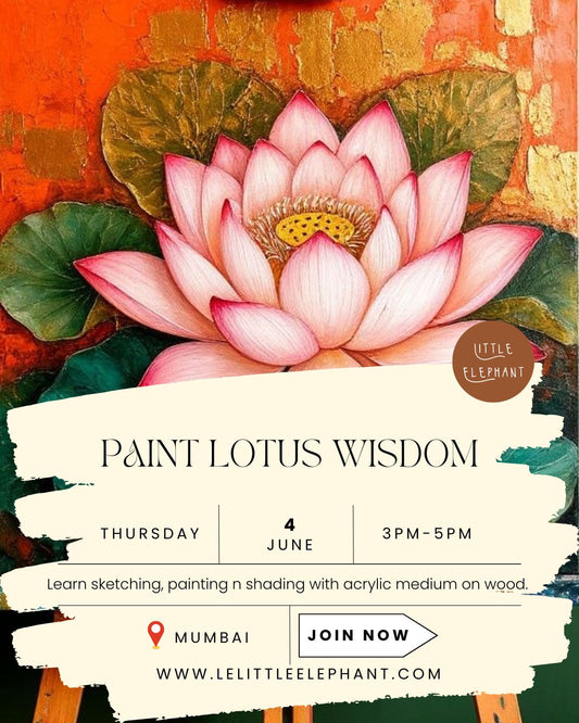 Paint Lotus Wisdom Workshop