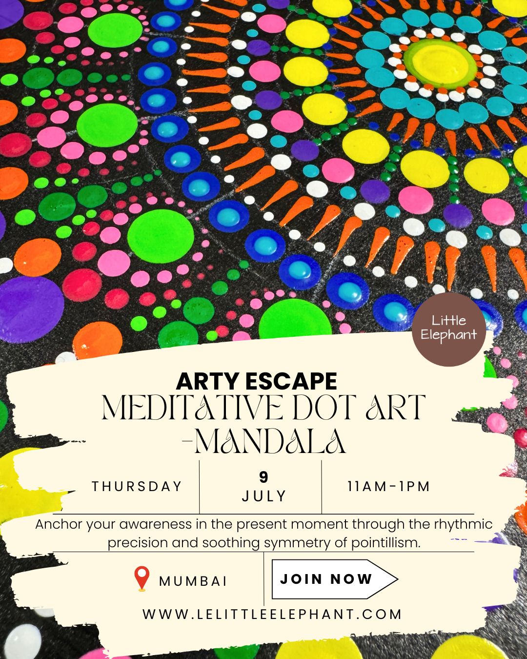 Meditative Dot Art - Mandala Workshop