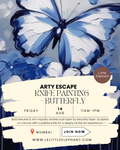 Knife Painting Workshop - Butterfly