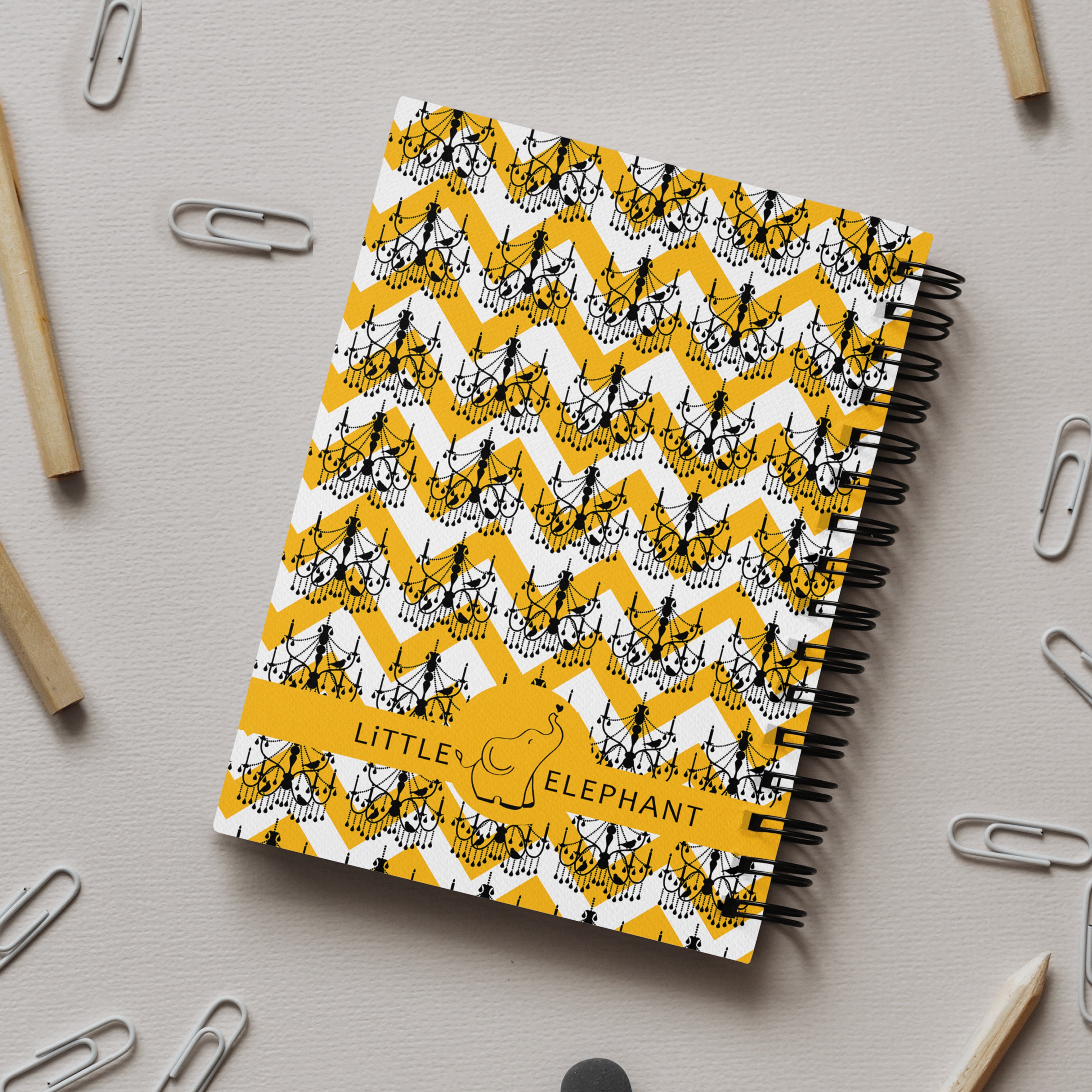 Bird Chandelier Wiro Note Book