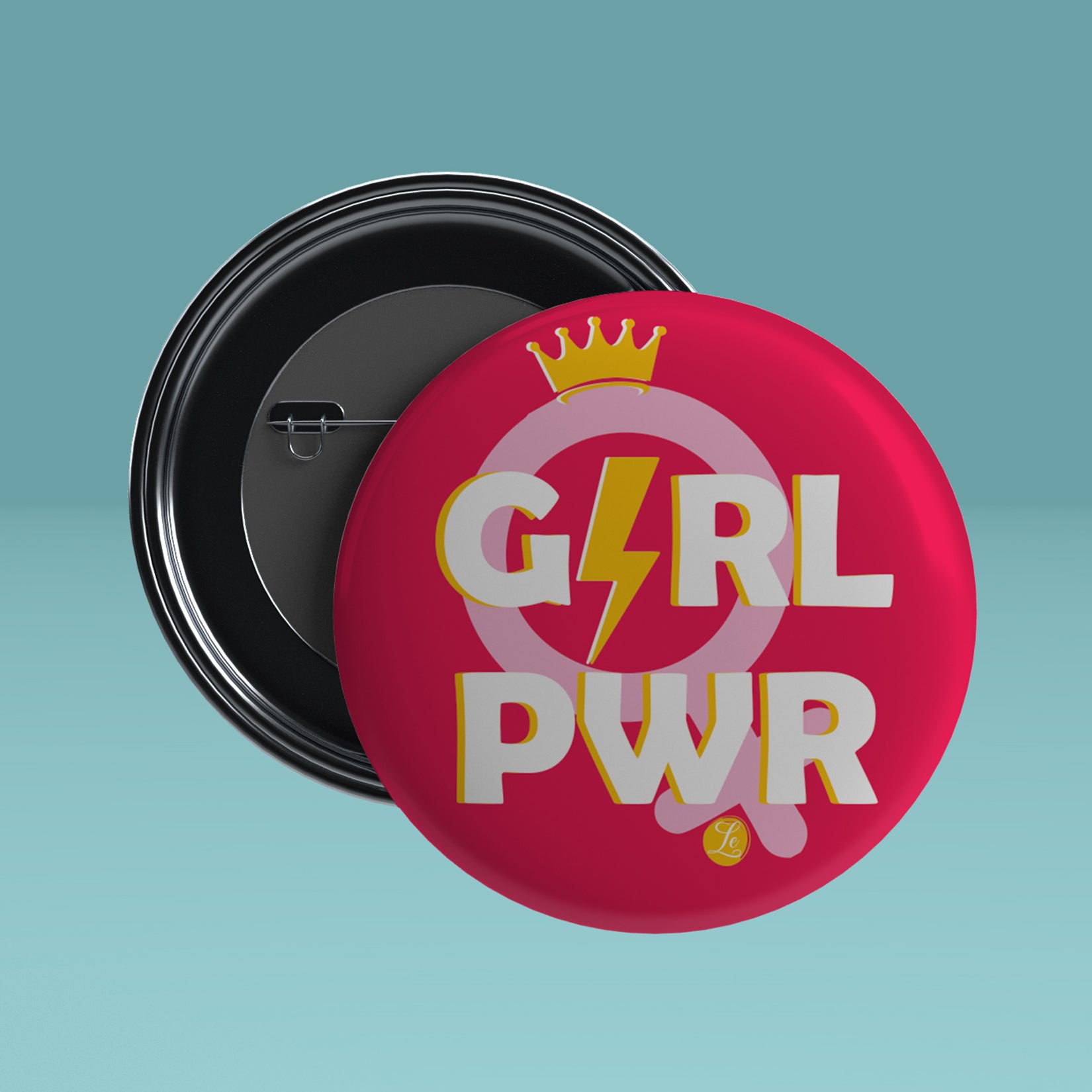 Girl Power  | Magnet Badge